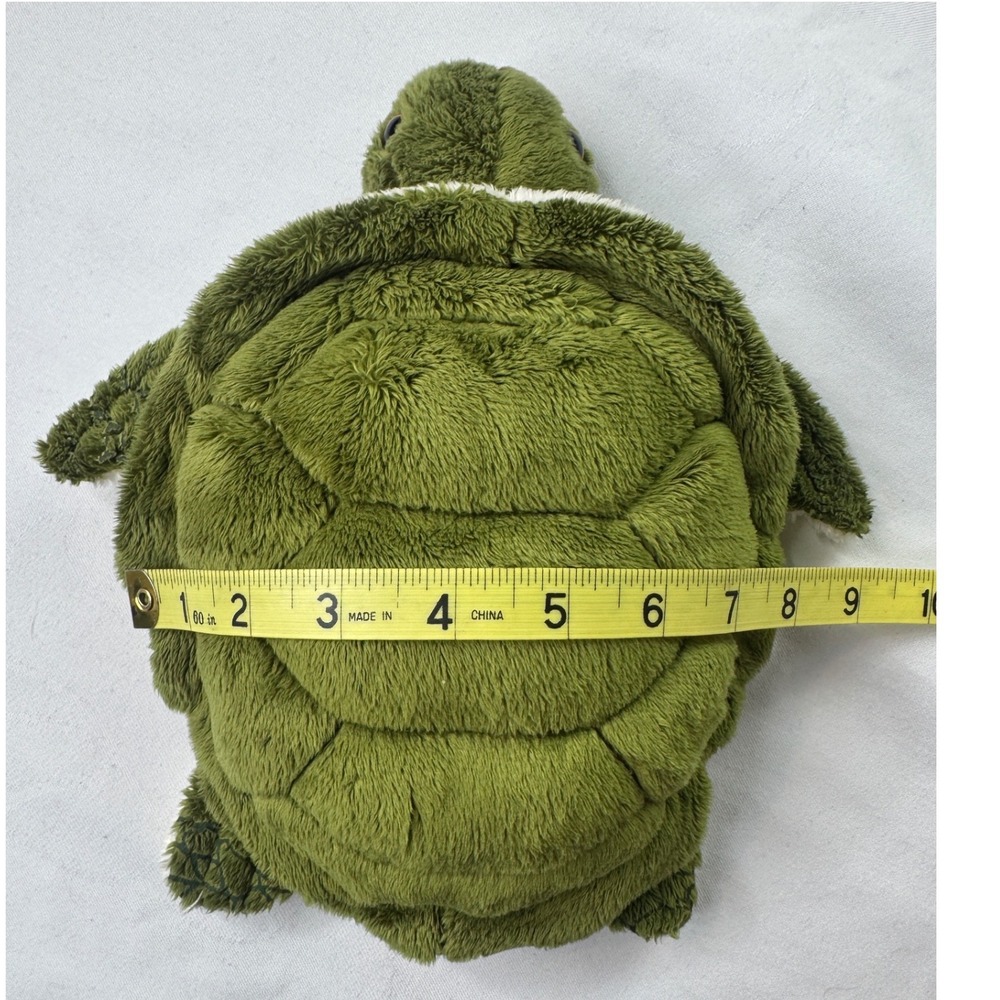 Wishpets Jolene Sea Turtle Plush Green Stuffed Animal Toy 2004 Vintage 10 Inch - Picture 3 of 10